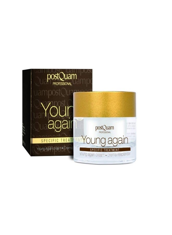 POSTQUAM Professional Young Again Cream 50ml – Anti-Ageing Face And Neck Cream - Contributes To The Skin To Receive Its Optimal Dose OF Moisture - Image 1